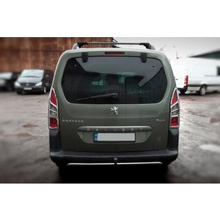 Chromowane Nakładki na Tylne Lampy Kątowe (2szt, Plastik) Citroen Berlingo 2008-2018 zdjęcia 3