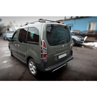 Chromowane Nakładki na Tylne Lampy Kątowe (2szt, Plastik) Citroen Berlingo 2008-2018 zdjęcia 4
