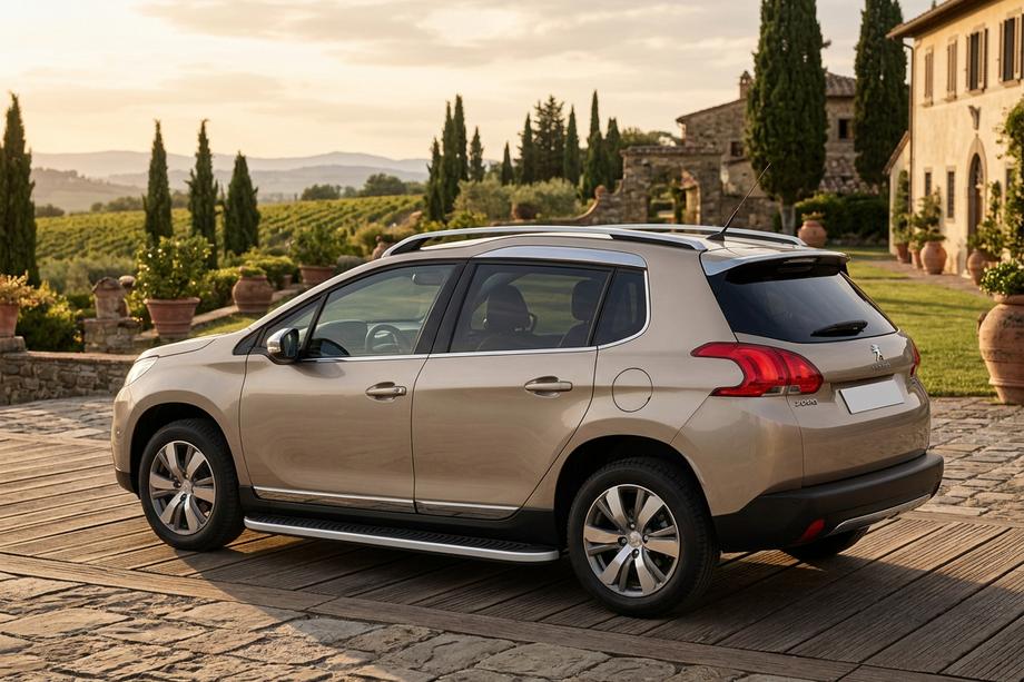 Peugeot 3008 2008-2016 Progi Boczne Tayga Grey (2 szt., Aluminium) 2008-2014 Image
