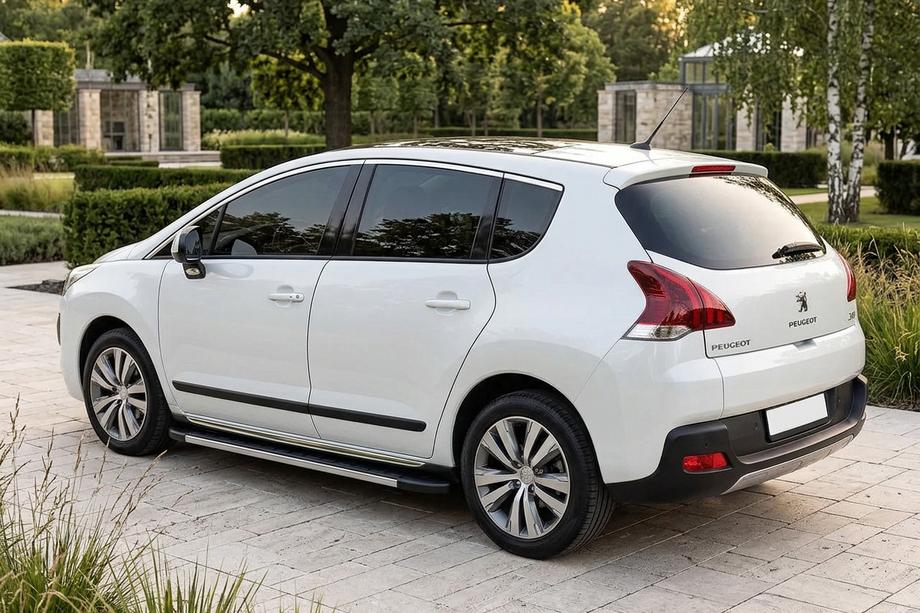 Peugeot 3008 2008-2016 Progi Boczné Duru (2 szt., Aluminium) Image