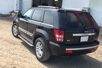 Jeep Grand Cherokee WK 2004-2010 Progi Boczne Maydos V2 (2 szt., stal nierdzewna) zdjęcia 5