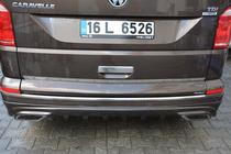 Volkswagen T6 2015-2024 Nakładka na tylny zderzak AMG-style (zagruntowana do lakierowania) zdjęcia 3