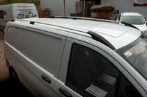 Mercedes Vito/V-class W447 2014- Relingi Dachowe ELITE Chrom (Stopka Plastikowa) Średni Rozstaw Osi (LONG) zdjęcia 1