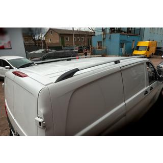 Relingi Dachowe ELITE Chrom (Stopka Plastikowa) Mercedes Vito/V-class W447 2014- zdjęcia 3