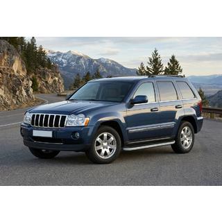 Progi Boczne Tayga Grey (2 szt., Aluminium) Jeep Grand Cherokee WK 2004-2010 zdjęcia 1