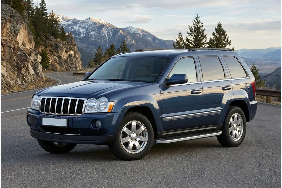 Jeep Grand Cherokee WK 2004-2010 Progi Boczne Tayga Grey (2 szt., Aluminium) Image
