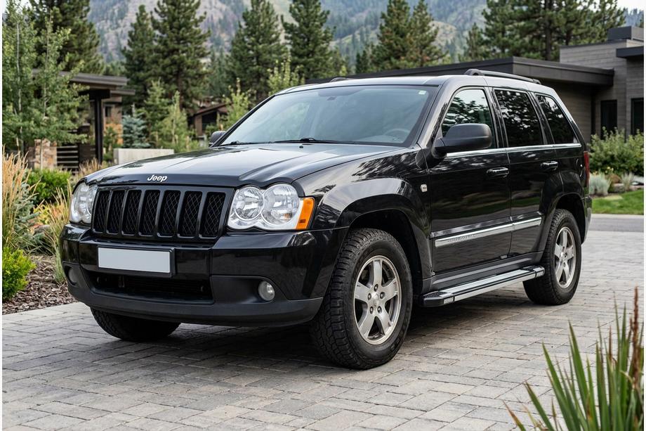Jeep Grand Cherokee WK 2004-2010 Progi Boczné Rainbow (2 szt., Aluminium) Image