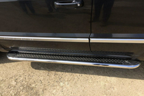 Jeep Grand Cherokee WK2 2010-2021 Progi Boczne Maydos V2 (2 szt., stal nierdzewna) zdjęcia 1