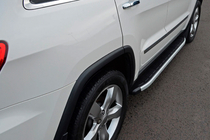 Jeep Grand Cherokee WK2 2010-2021 Progi Boczné Fullmond (2 szt., Aluminium) zdjęcia 3