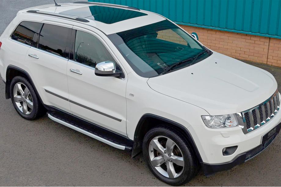 Jeep Grand Cherokee WK2 2010-2021 Progi Boczné Fullmond (2 szt., Aluminium) Image