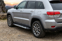 Jeep Grand Cherokee WK2 2010-2021 Progi Boczné Sunrise (2 szt., Aluminium) zdjęcia 1