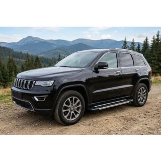 Progi Boczné RedLine V1 (2 szt., Aluminium) Jeep Grand Cherokee WK2 2010-2021 zdjęcia 1