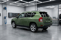 Jeep Compass 2006-2016 Progi Boczne Maydos V2 (2 szt., stal nierdzewna) zdjęcia 1