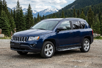 Jeep Compass 2006-2016 Progi Boczné Sunrise (2 szt., Aluminium) zdjęcia 1
