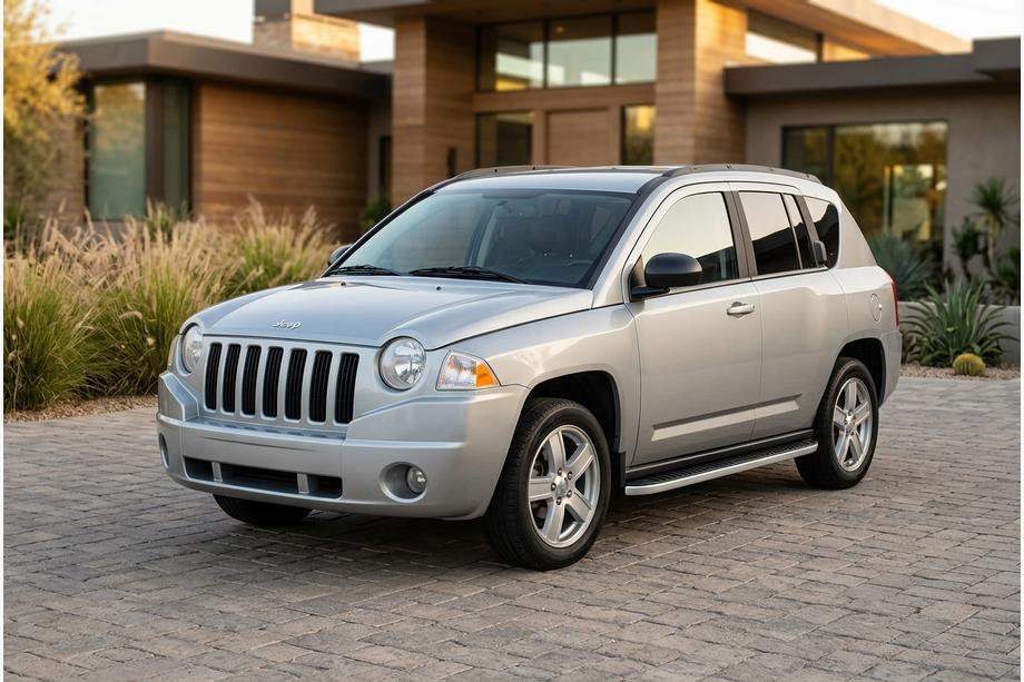 Jeep Compass 2006-2016 Progi Boczne Tayga Grey (2 szt., Aluminium) Image