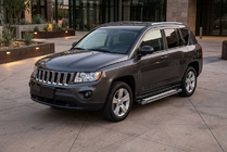 Jeep Compass 2006-2016 Progi Boczné Rainbow (2 szt., Aluminium) zdjęcia 1