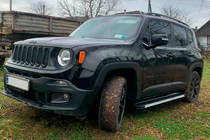 Jeep Renegade 2014- Progi Boczné Maya V1 (2 szt., Aluminium) zdjęcia 1