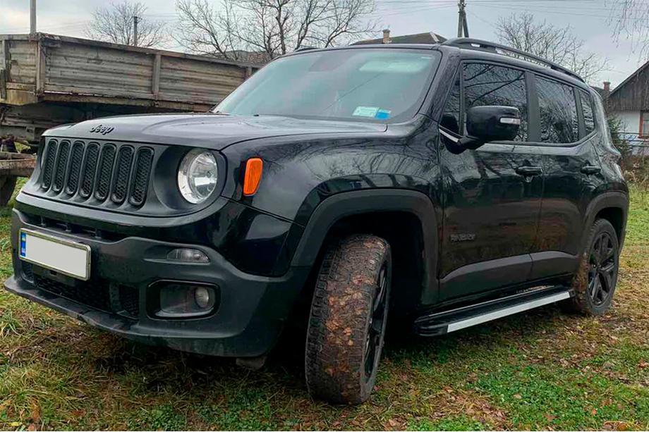 Jeep Renegade 2014- Progi Boczné Maya V1 (2 szt., Aluminium) Image