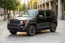 Jeep Renegade 2014- Progi Boczné Allmond Black (2 szt., Aluminium) zdjęcia 1