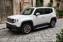 Jeep Renegade 2014- Progi Boczné Sunrise (2 szt., Aluminium) zdjęcia 1