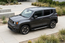 Jeep Renegade 2014- Progi Boczné RedLine V1 (2 szt., Aluminium) zdjęcia 1