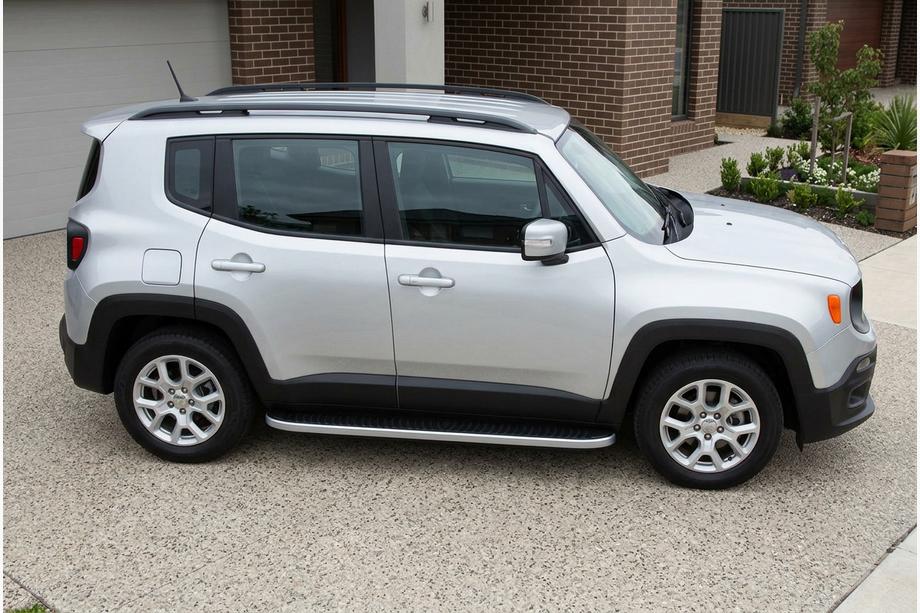 Jeep Renegade 2014- Progi Boczne Tayga Grey (2 szt., Aluminium) Image