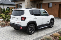 Jeep Renegade 2014- Progi Boczne Line (2 szt., Aluminium) zdjęcia 1