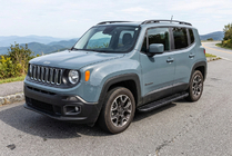 Jeep Renegade 2014- Progi Boczné Bosphorus Black (2 szt., Aluminium) zdjęcia 1