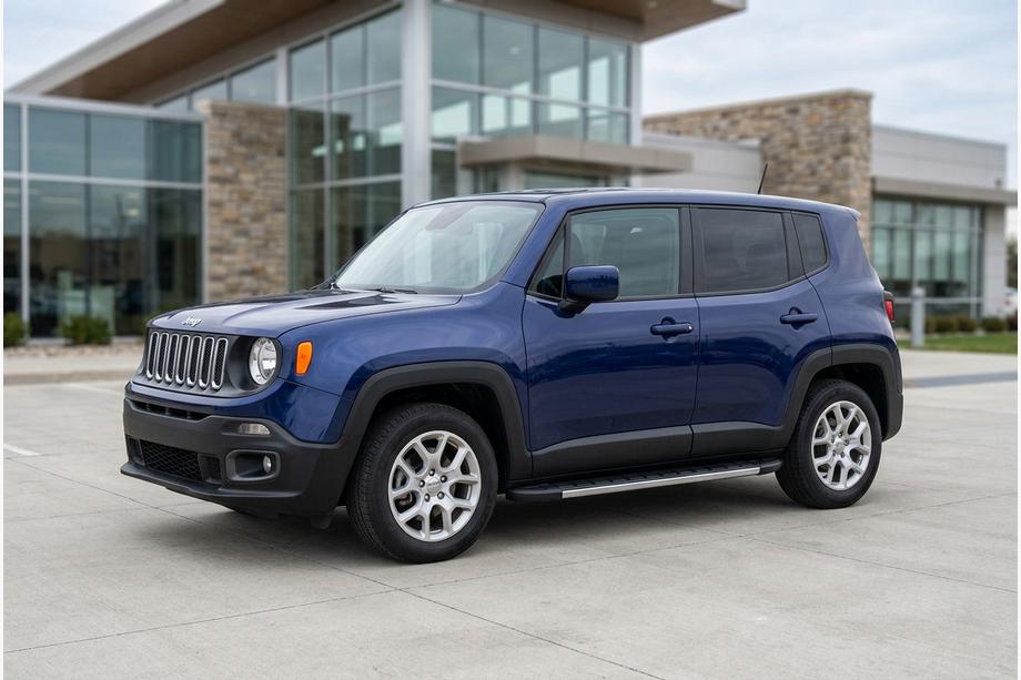 Jeep Renegade 2014- Progi Boczné Duru (2 szt., Aluminium) Image