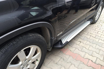 Kia Sorento II XM 2009-2014 Progi Boczné Allmond Grey (2 szt., Aluminium) zdjęcia 3