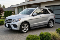 Mercedes GLE/ML class W166 2011-2018 Progi Boczné Allmond Black (2 szt., Aluminium) zdjęcia 1