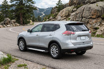 Nissan X-trail T32/Rogue 2014-2021 Progi boczne Allmond Grey (2 szt., aluminium) zdjęcia 1