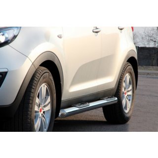 Rury Boczne (2 szt., Stal Nierdzewna) Kia Sportage 2010-2015 zdjęcia 4