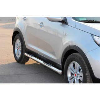 Rury Boczne (2 szt., Stal Nierdzewna) Kia Sportage 2010-2015 zdjęcia 3