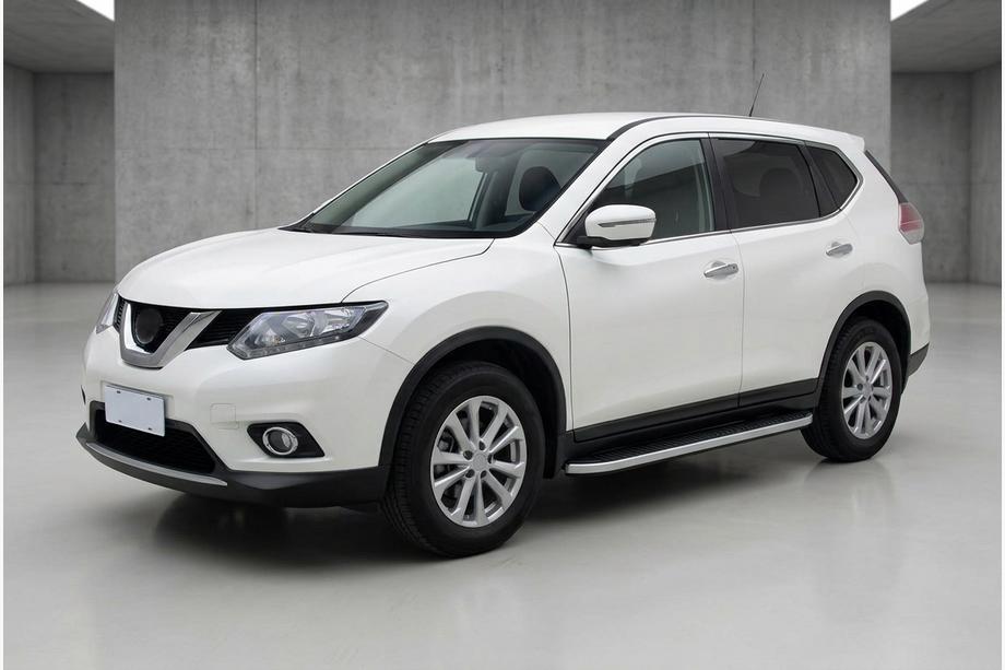 Nissan X-trail T32/Rogue 2014-2021 Progi Boczne Tayga Grey (2 szt., Aluminium) Image