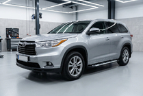 Toyota Highlander 2013-2019 Progi Boczné Sunrise (2 szt., Aluminium) zdjęcia 1
