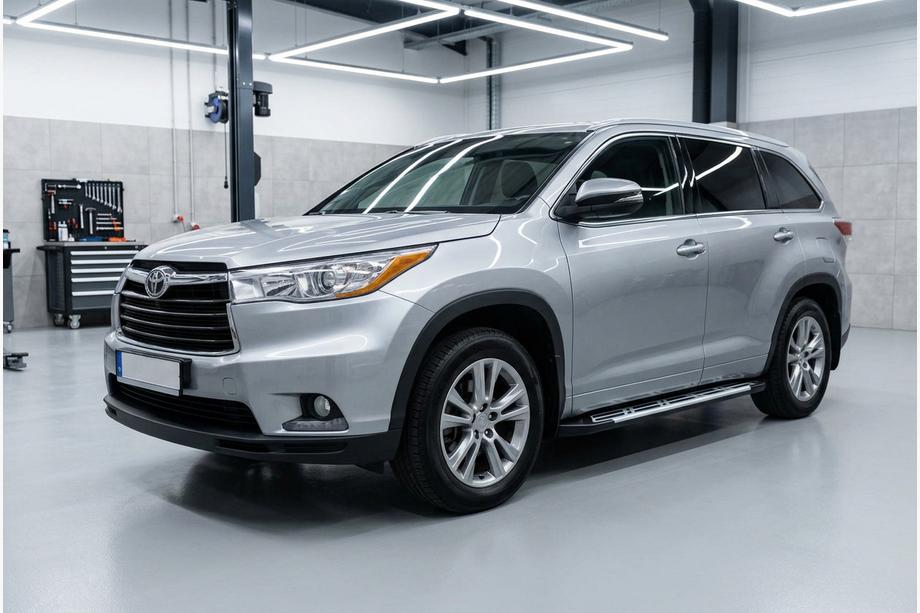 Toyota Highlander 2013-2019 Progi Boczné Sunrise (2 szt., Aluminium) Image