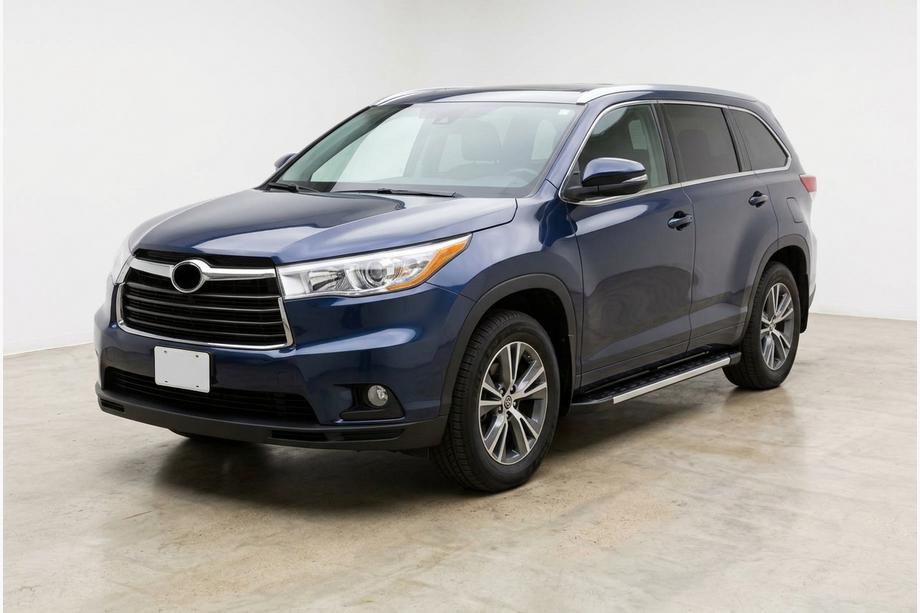 Toyota Highlander 2013-2019 Progi Boczné RedLine V1 (2 szt., Aluminium) Image