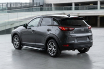 Mazda CX-3 2015- Progi boczne Allmond Grey (2 szt., aluminium) zdjęcia 1