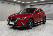 Mazda CX-3 2015- Progi Boczné RedLine V1 (2 szt., Aluminium) zdjęcia 1