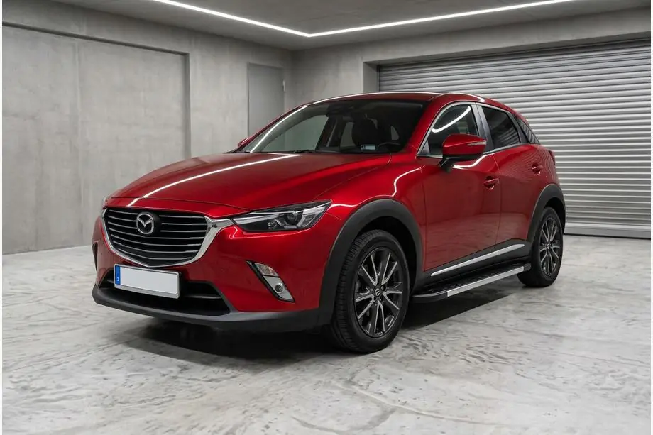 Mazda CX-3 2015- Progi Boczné RedLine V1 (2 szt., Aluminium) Image