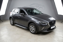 Mazda CX-3 2015- Progi Boczne Line (2 szt., Aluminium) zdjęcia 1