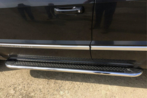 Mercedes GLK class X204 2008-2015 Progi Boczne Maydos V2 (2 szt., stal nierdzewna) zdjęcia 1
