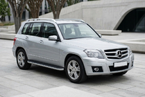Mercedes GLK class X204 2008-2015 Progi Boczne Tayga Grey (2 szt., Aluminium) zdjęcia 1