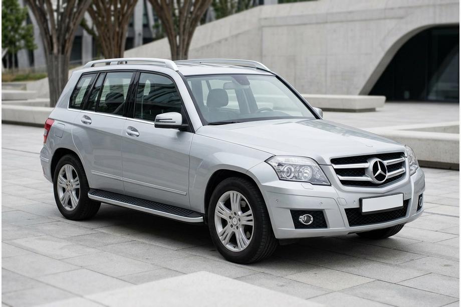 Mercedes GLK class X204 2008-2015 Progi Boczne Tayga Grey (2 szt., Aluminium) Image