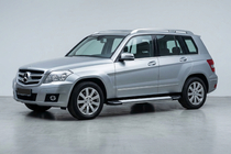 Mercedes GLK class X204 2008-2015 Progi Boczné Rainbow (2 szt., Aluminium) zdjęcia 1