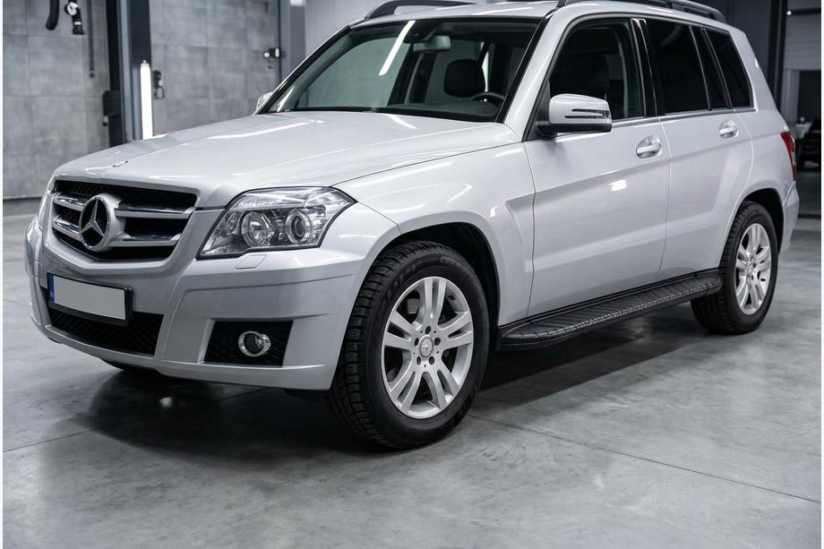 Mercedes GLK class X204 2008-2015 Progi Boczné Bosphorus Black (2 szt., Aluminium) Image