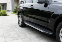 Mercedes GLK class X204 2008-2015 Progi Boczné Duru (2 szt., Aluminium) zdjęcia 1