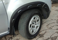 Renault Duster 2008–2017 Poszerzenia nadkoli z rantami (8 szt, ABS) DDU - Ukraina zdjęcia 11