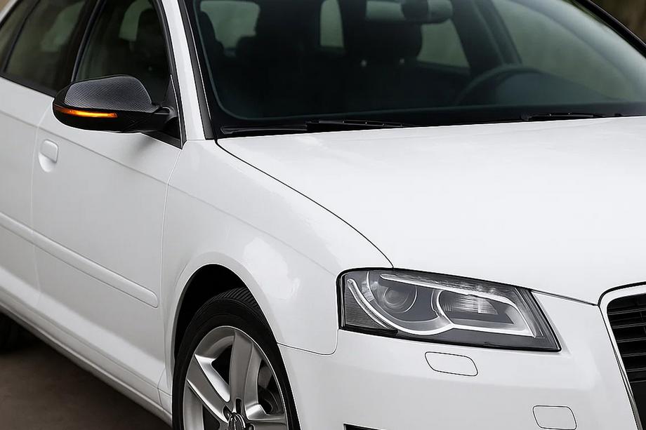 Audi A5 2007-2015 Nakładki na Lusterka (2 szt., Carbon) Image